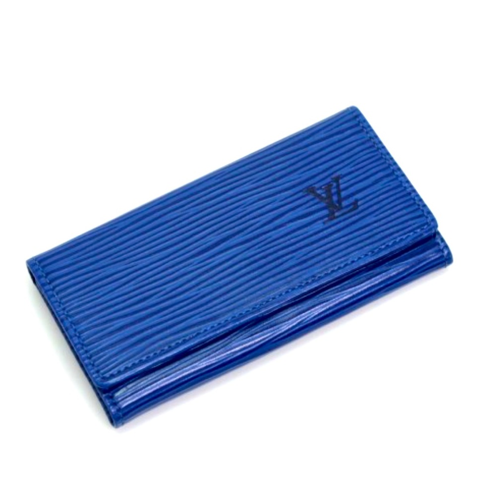 LOUIS VUITTON Epi Key Holder Key Ring Key Case Multicles 4
